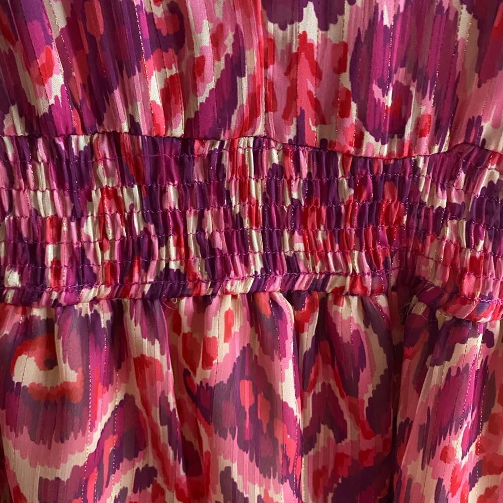 Zara Aztec Print Ruffle Tier Dress - Picture 4 of 7